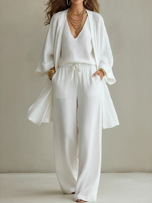 Veya Linen Lounge Set